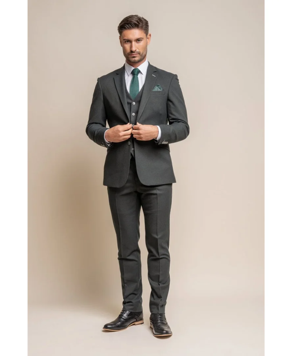 Furious - Men's Dark Olive Formal Blazer