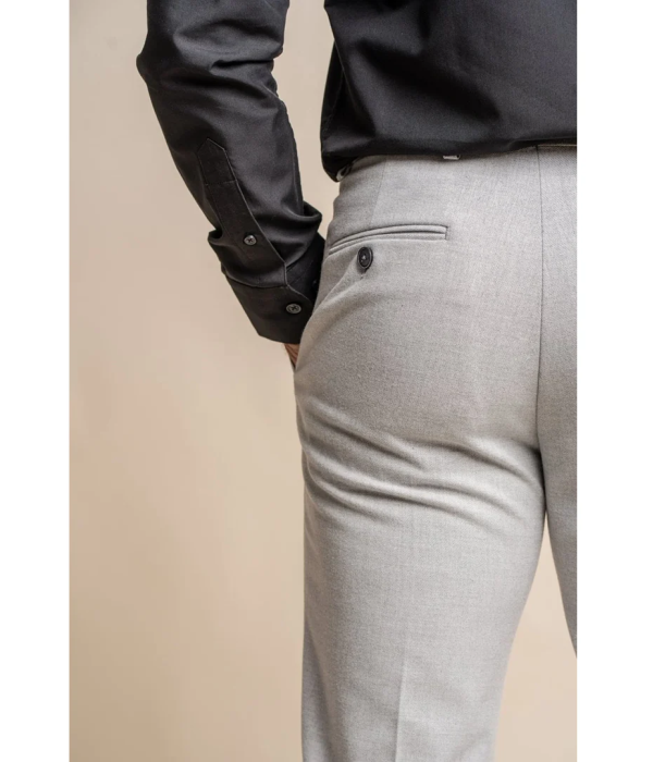 Furious - Men's Classic Grey Trousers