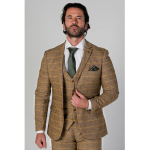 Harris – Men’s Brown Tweed Blazer