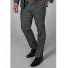 Harris - Men's Grey Tweed Trousers