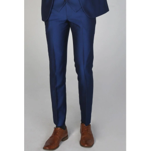 Kingsley – Men’s Plain Blue Trouser