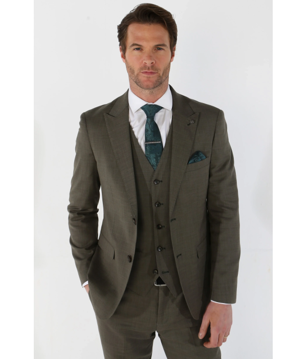 Kurt - Men's Sage Tailored Fit Blazer