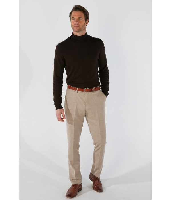 Kurt - Men's Beige Trousers