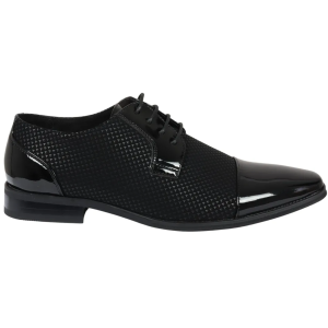 Men’s Black Lace Up Derby Shoes