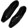 Men's Black Lace Up Derby Shoes