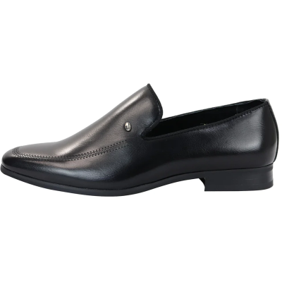 Men's Slip On Black Loafer Shoes