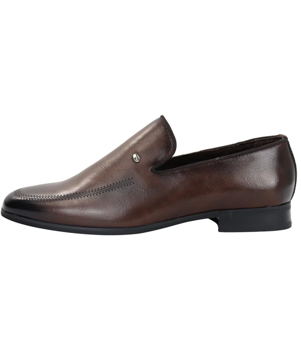 Men's Slip On Brown Loafer Shoes