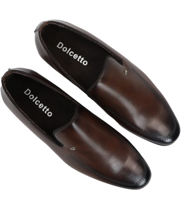 Men's Slip On Brown Loafer Shoes