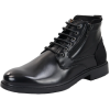 Men's Lace Up Black Ankle Boots