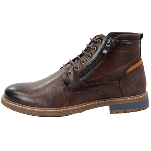 Men’s Lace Up Brown Ankle Boots