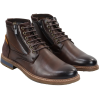Men's Lace Up Brown Ankle Boots