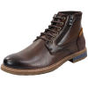 Men's Lace Up Brown Ankle Boots