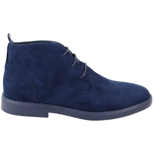 Mens’s Chukka Desert Lace Up Navy Ankle Boots