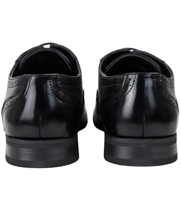 Men's Black Brogues Shoes