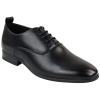 Men's Lace Up Black Derby Oxford Shoes