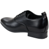 Men's Lace Up Black Derby Oxford Shoes
