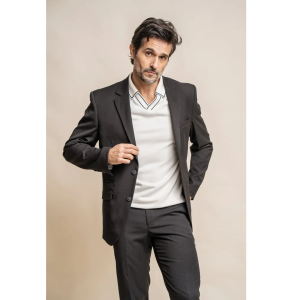 Marco – Men’s Classic Black Blazer