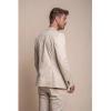 Mario - Men's Summer Beige Slim Fit Blazer
