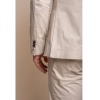Mario - Men's Summer Beige Slim Fit Blazer