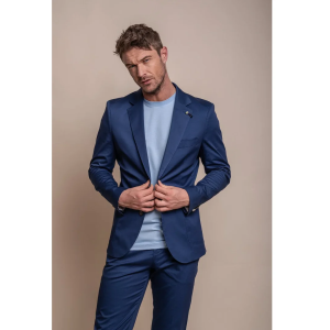 Mario – Men’s Summer Blue Smart Blazer