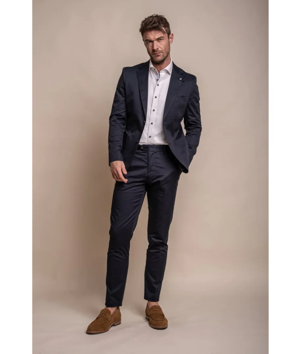 Mario - Men's Classic Summer Navy Blazer