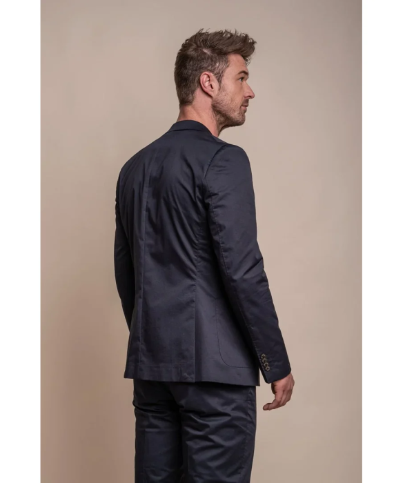 Mario - Men's Classic Summer Navy Blazer