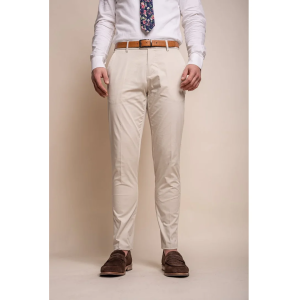 Mario – Men’s Summer Beige Trousers