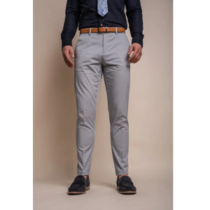 Mario – Men’s Summer Light Blue Trousers