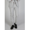 Mark - Men's Beige Check Trouser