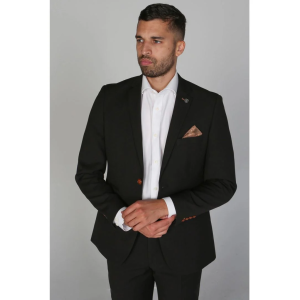 Mayfair- Men’s Plain Black Blazer