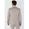 Mayfair - Men's Beige Birdseye Tailored Fit Blazer