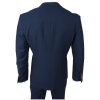 Mayfair - Men's 3 Piece Navy Suit With Cream Waistcoat