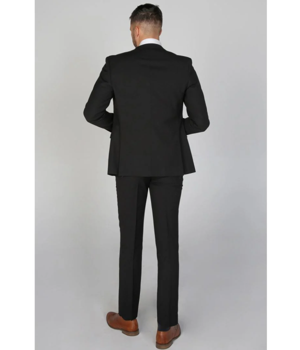 Mayfair- Men's Plain Black Trouser