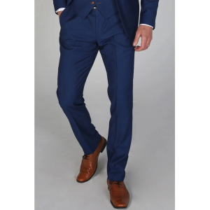 Mayfair- Men’s Plain Blue Trouser