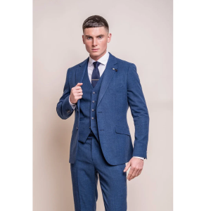 Miami – Men’s Blue Wedding Blazer