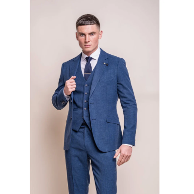 Miami - Men's Blue Wedding Blazer