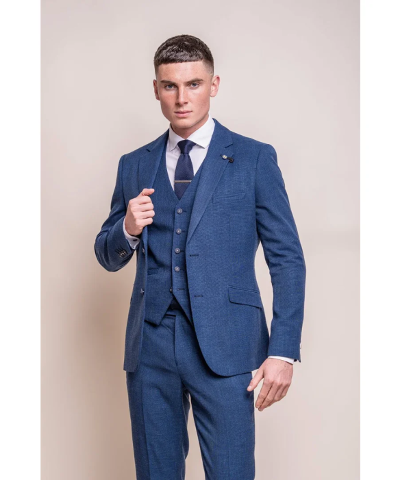 Miami - Men's Blue Wedding Blazer