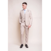 Miami - Men's Beige Wedding Blazer
