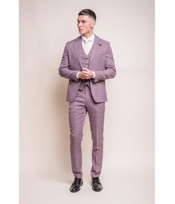 Miami - Men's Pink Slim Fit Summer Blazer