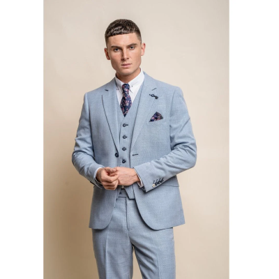 Miami - Men's Summer Light Blue Blazer