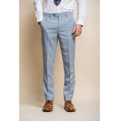 Miami - Men's Summer Light Blue Trousers