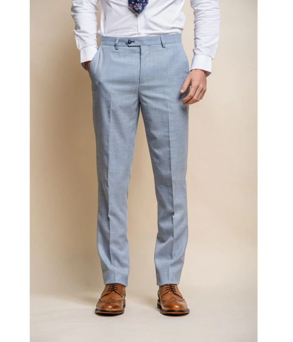 Miami - Men's Summer Light Blue Trousers