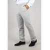 Miller - Men's Grey Checked Formal Trousers