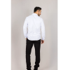 Men's White Double Cuff Oxford Shirt