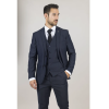 Parker - Men's Navy Tailored Fit Blazer