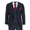 Parker - Men's Navy Tailored Fit Blazer