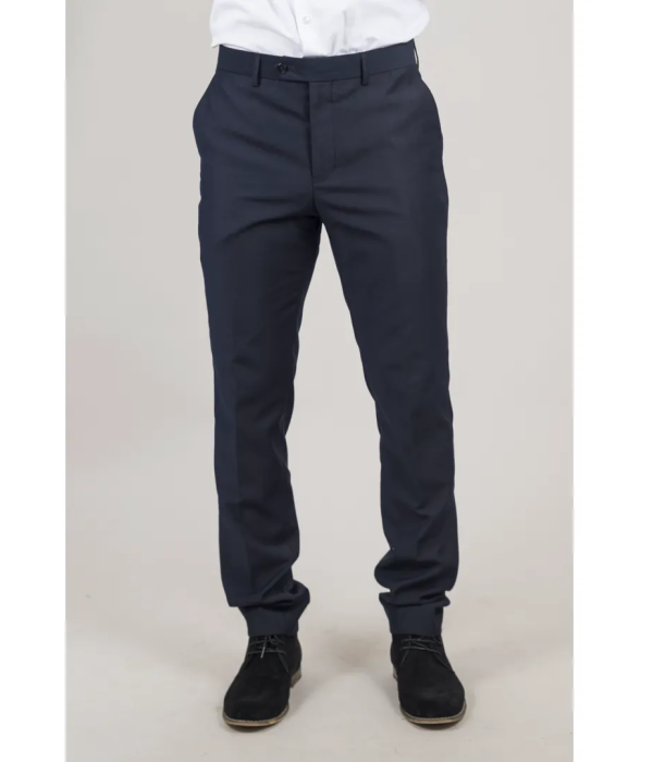 Parker - Men's Navy Blue Trousers