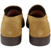 Mens Slip On Loafer Shoes Tan Tassel Real Suede Smart Casual Dress Driving Classic