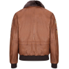 Men's Aviator Flying Pilot Bomber Jacket Timber Removable Black Fur Collar