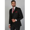 Parker - Men's Plain Black Blazer
